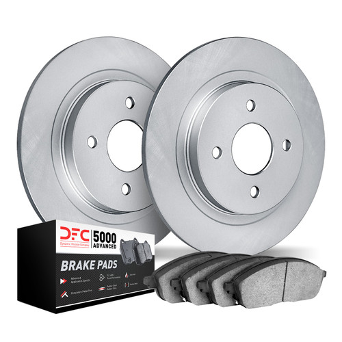 DFC GEOSPEC Rotors with 5000 Brake Pads 4502-74074