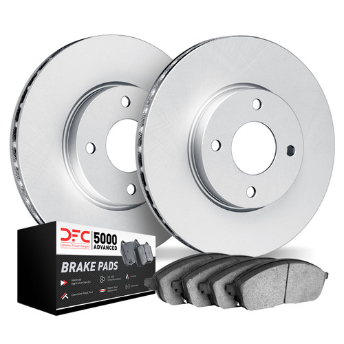 DFC GEOSPEC Rotors with 5000 Brake Pads 4502-74077