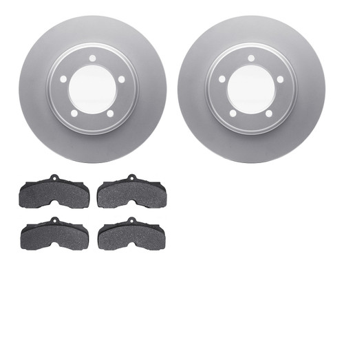DFC GEOSPEC Rotors with 5000 Brake Pads 4502-47068