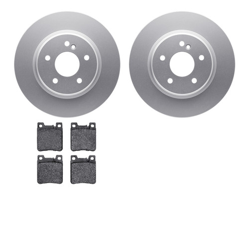 DFC Geospec Rotors with EURO 5000 Ceramic Brake Pads 4602-63019