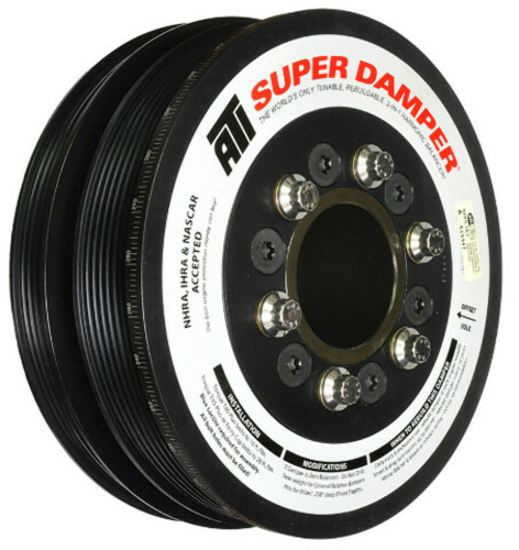 ATI Damper - 7.48in - Alum 6/4 Grv - for 10-15 LS3 Camaro - Gen 3 Vortec Truck