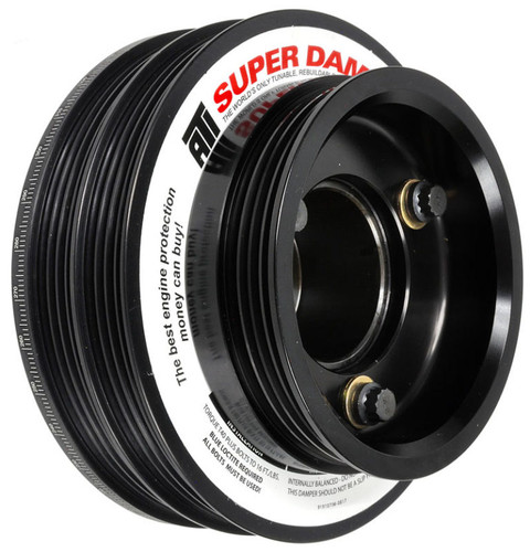 ATI Damper - 5.67in - Alum - (2) 4 Grv - for Nissan RB26 - R32 Only - 1Pc