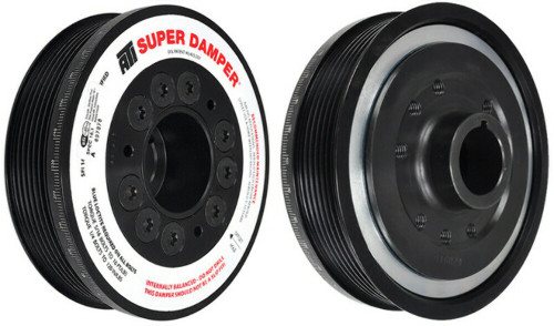 ATI Damper - 5.67in - Alum - 6 Grv - for Honda F20 F22 - 7 Percent OD - Street