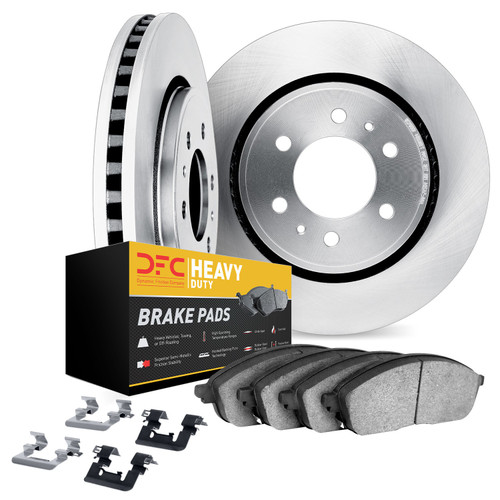 DFC Brake Rotor- HD Brake Pad - Hardware 6212-44001