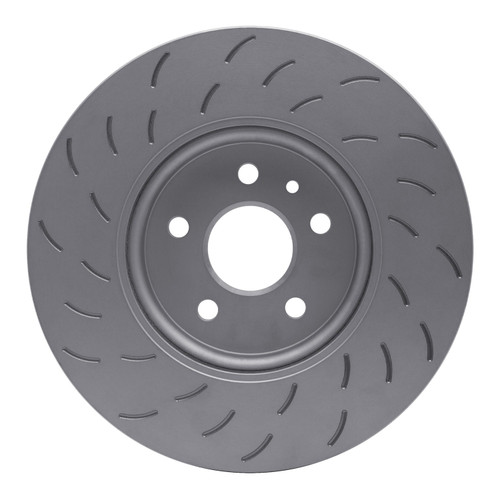 DFC GEOSPEC Coated Rotor - Slotted 614-47082D