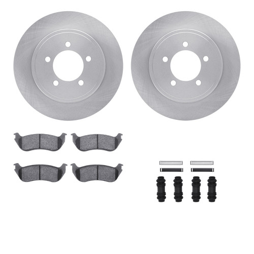 DFC Brake Rotor- HD Brake Pad - Hardware 6212-54016