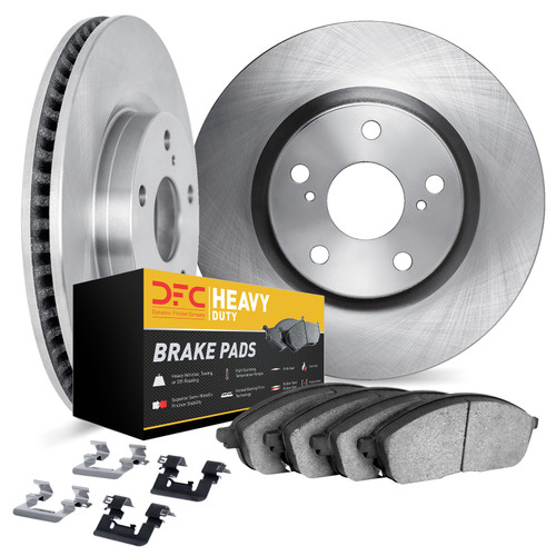 DFC Brake Rotor- HD Brake Pad - Hardware 6212-99399
