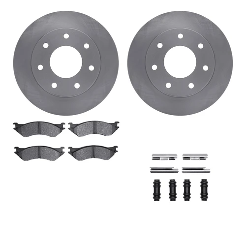 DFC Brake Rotor- HD Brake Pad - Hardware 6212-99411