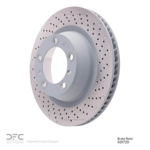 DFC GEOSPEC Coated Rotor - Drilled 624-02072D