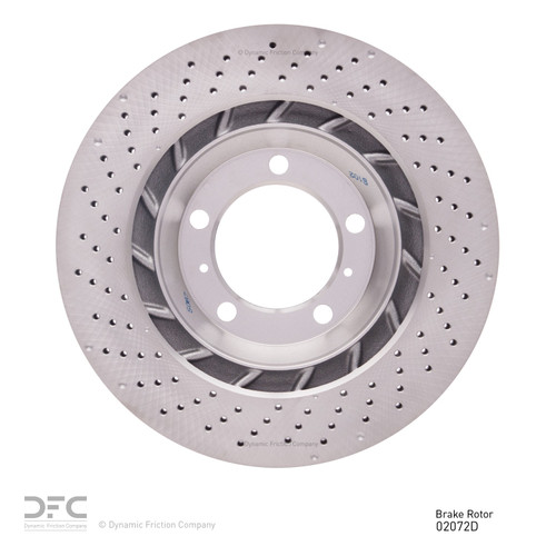 DFC GEOSPEC Coated Rotor - Drilled 624-02072D