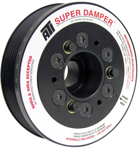 ATI Damper Fits - 5.67in - Alum - 6 Grv - Mitsubishi Evo 10 - 3 Percent UD - 08+