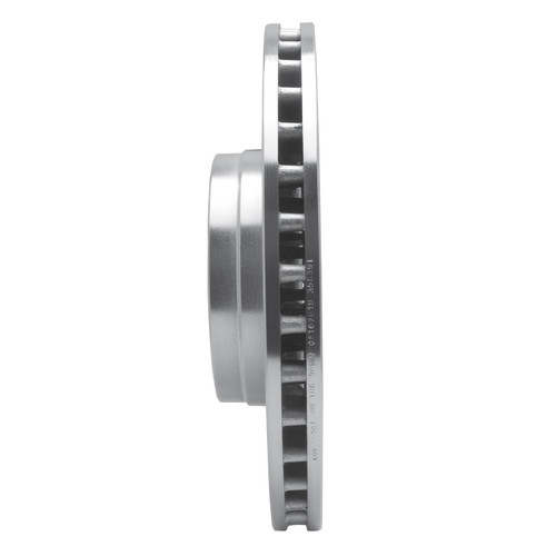DFC Brake Rotor - Drilled and Slotted - Silver 631-26001L