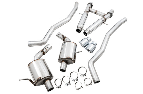 AWE Tuning AWE Touring Edition Exhaust for Jeep Grand Cherokee SRT - Chrome Silv