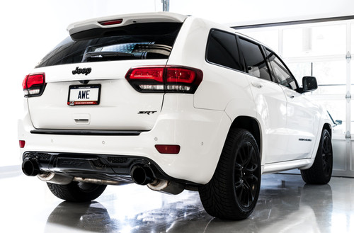 AWE Tuning AWE Touring Edition Exhaust for Jeep Grand Cherokee SRT - Chrome Silv