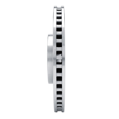 DFC Brake Rotor - Drilled and Slotted - Silver 631-21046L