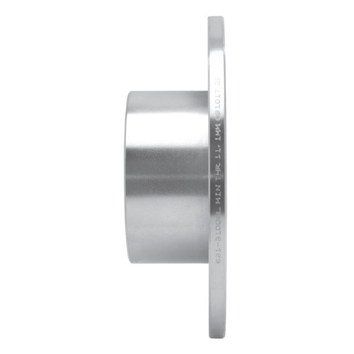 DFC Brake Rotor - Drilled and Slotted - Silver 631-31006L