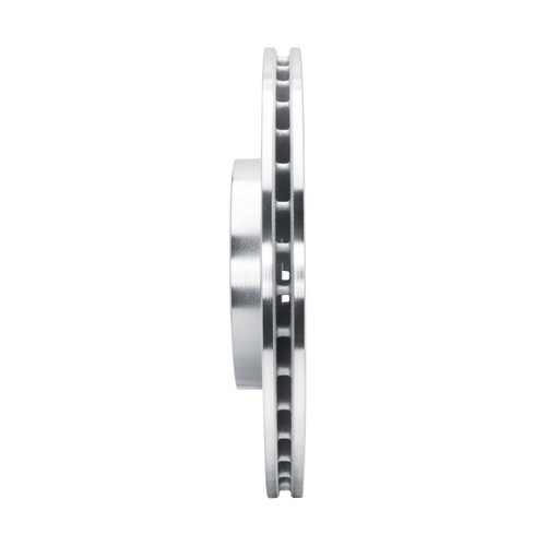 DFC Brake Rotor - Drilled and Slotted - Silver 631-32018L