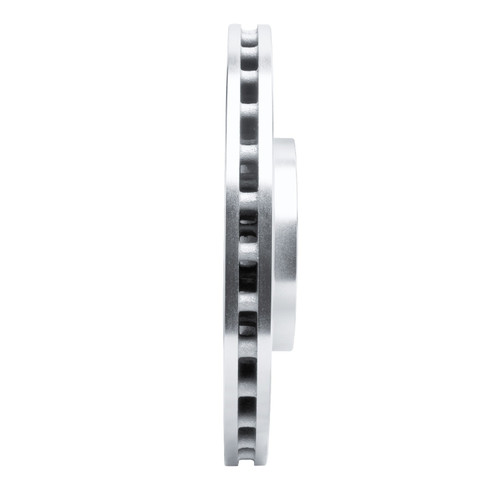 DFC Brake Rotor - Drilled and Slotted - Silver 631-40049R