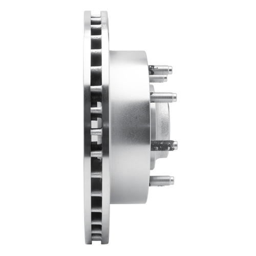 DFC Brake Rotor - Drilled and Slotted - Silver 631-40086R
