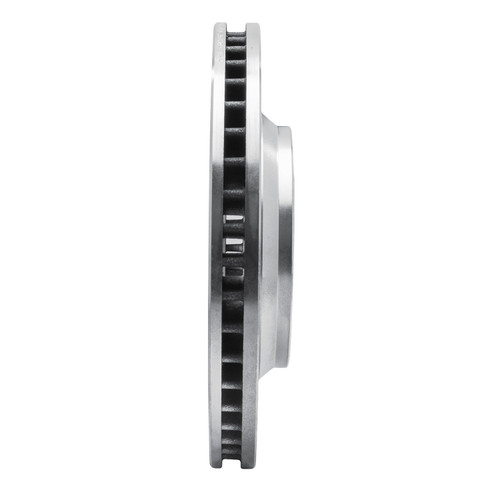 DFC Brake Rotor - Drilled and Slotted - Silver 631-45012R