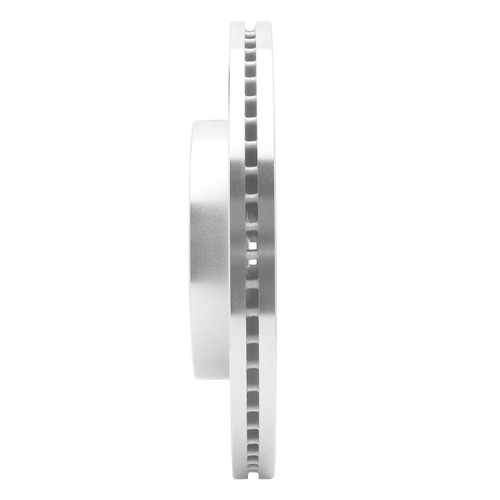 DFC Brake Rotor - Drilled and Slotted - Silver 631-47080L