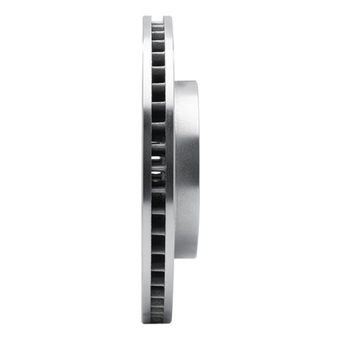 DFC Brake Rotor - Drilled and Slotted - Silver 631-47028R