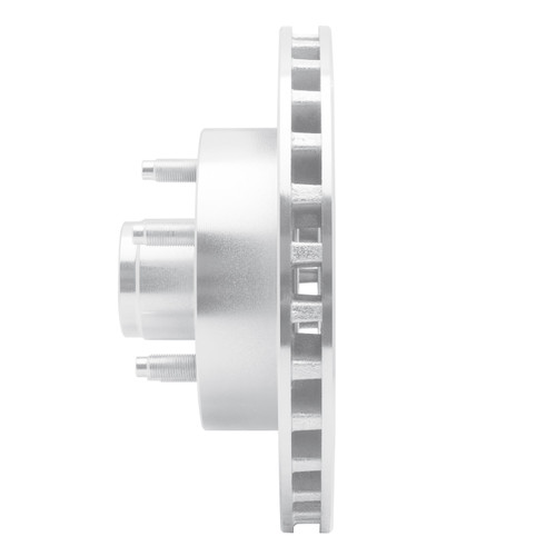 DFC Brake Rotor - Drilled and Slotted - Silver 631-54138L