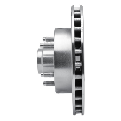 DFC Brake Rotor - Drilled and Slotted - Silver 631-54139L