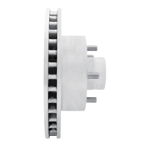 DFC Brake Rotor - Drilled and Slotted - Silver 631-56004R