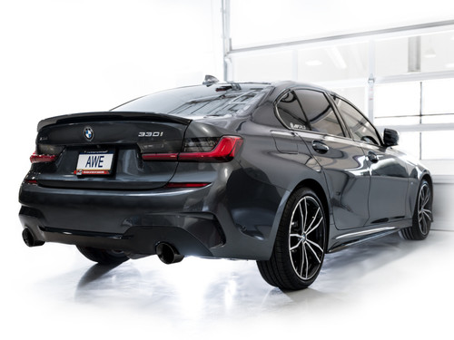 AWE Tuning AWE Touring Edition Axle Back Exhaust for BMW G2X 330i/430i - Diamond