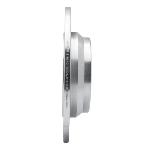 DFC Brake Rotor - Drilled and Slotted - Silver 631-63078R