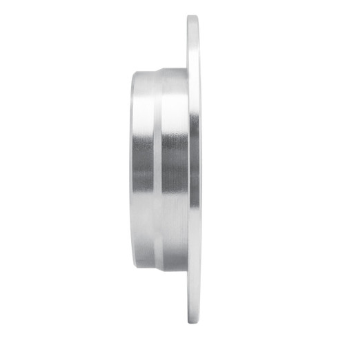 DFC Brake Rotor - Drilled and Slotted - Silver 631-63015L