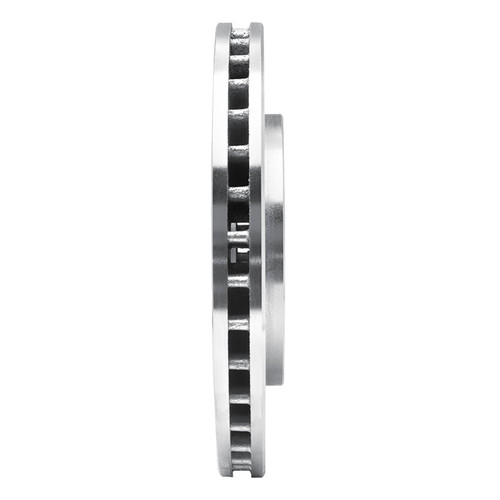 DFC Brake Rotor - Drilled and Slotted - Silver 631-67079R