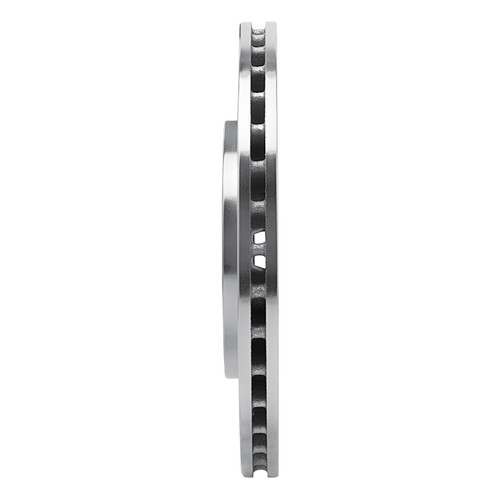DFC Brake Rotor - Drilled and Slotted - Silver 631-67005L