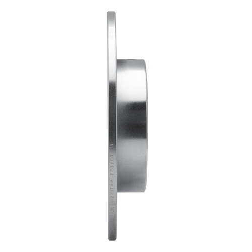 DFC Brake Rotor - Drilled and Slotted - Silver 631-67018R