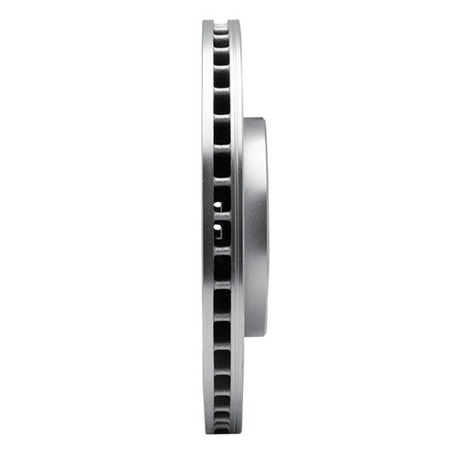 DFC Brake Rotor - Drilled and Slotted - Silver 631-67106R