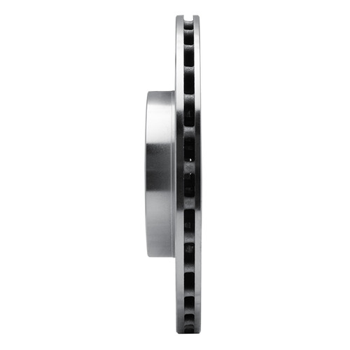 DFC Brake Rotor - Drilled and Slotted - Silver 631-67054L