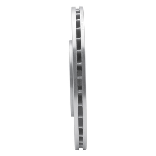 DFC Brake Rotor - Drilled and Slotted - Silver 631-74009L
