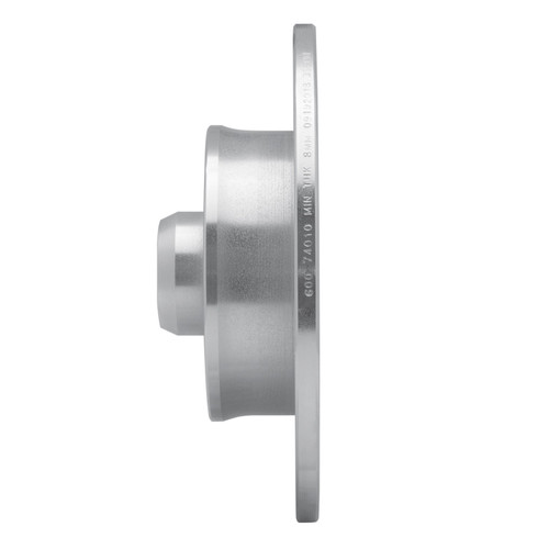 DFC Brake Rotor - Drilled and Slotted - Silver 631-74010L