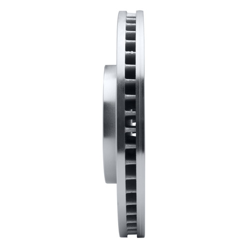 DFC Brake Rotor - Drilled and Slotted - Silver 631-75005L