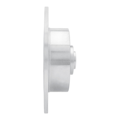 DFC Brake Rotor - Drilled and Slotted - Silver 631-74003R
