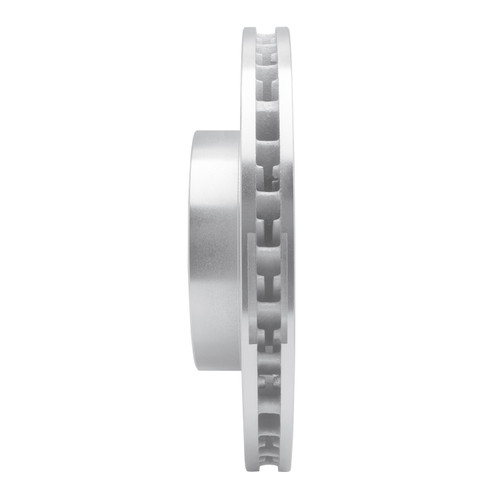 DFC Brake Rotor - Drilled and Slotted - Silver 631-74049D