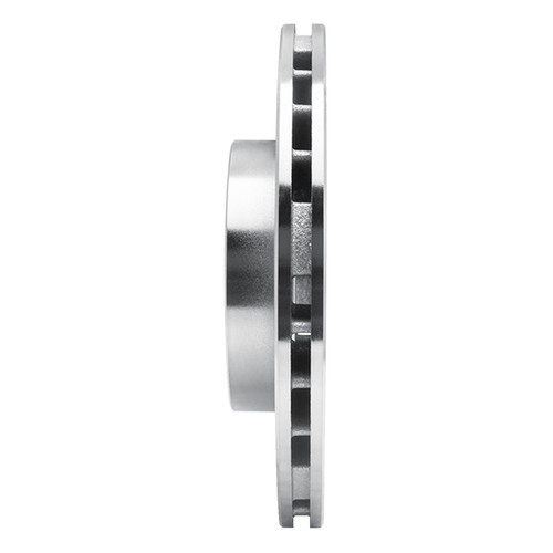 DFC Brake Rotor - Drilled and Slotted - Silver 631-76032L