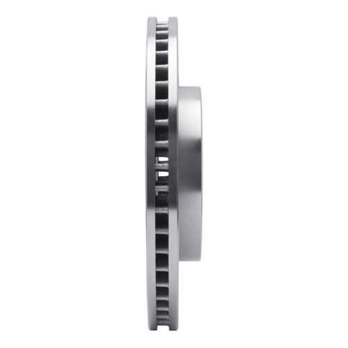 DFC Brake Rotor - Drilled and Slotted - Silver 631-76075R