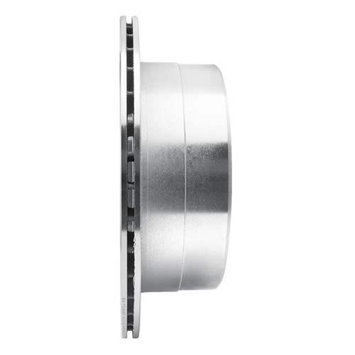 DFC Brake Rotor - Drilled and Slotted - Silver 631-76117R
