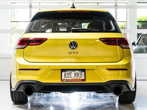 AWE Tuning AWE Track Edition Exhaust for VW MK8 GTI - Diamond Black Tips