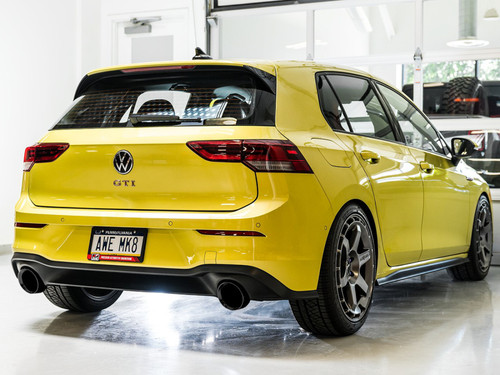 AWE Tuning AWE Track Edition Exhaust for VW MK8 GTI - Diamond Black Tips