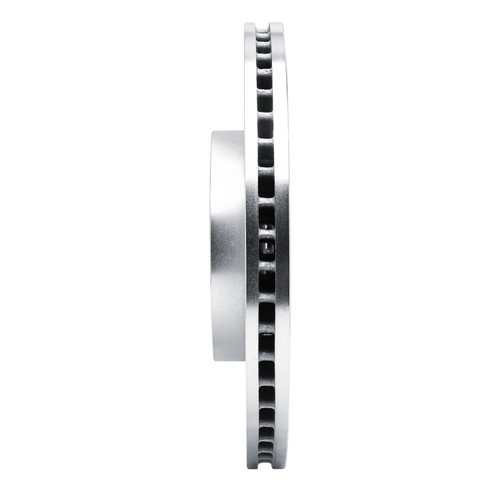 DFC Brake Rotor - Drilled and Slotted - Silver 631-80081L