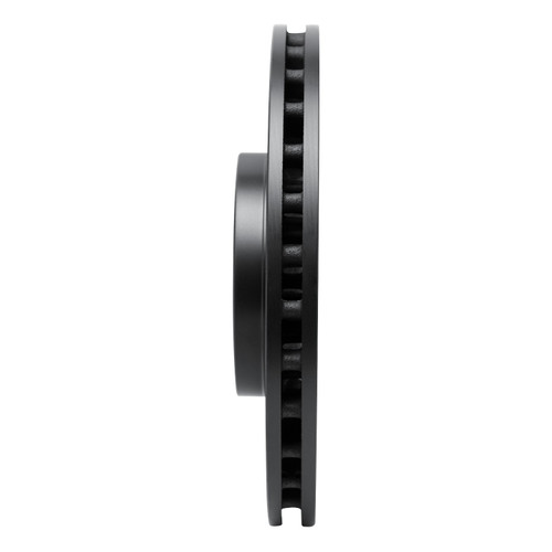 DFC Brake Rotor - Drilled and Slotted - Black 633-13014R