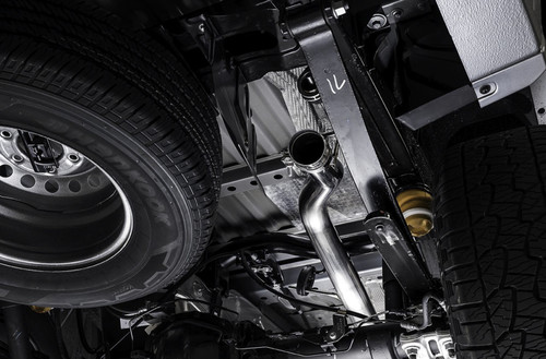 AWE Tuning AWE 0FG Exhaust with BashGuard for Ford Ranger - Dual Diamond Black T